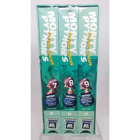 Monty Python's Flying Circus VHS Box Set BBC British Comedy - 4 Sets 1- 12 Tapes - Picture 5 of 6